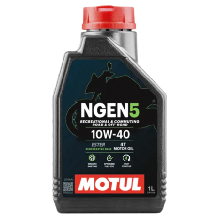 ACEITE MOTO NGEN 5 10W40 SINTETICO 1L