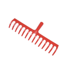 RASTRILLO 408 14 DIENTES SIN MANGO