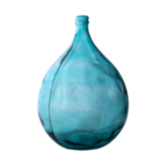 GARRAFA REDONDA 34L 56CM DB794 TURQUESA