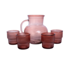 SET JARRA + 4 VASOS DB19 SANDIA