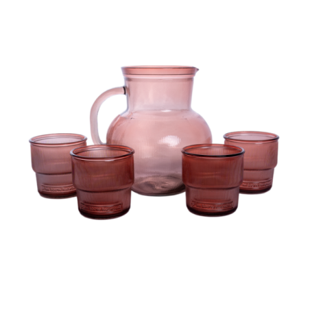 SET JARRA + 4 VASOS DB19 SANDIA