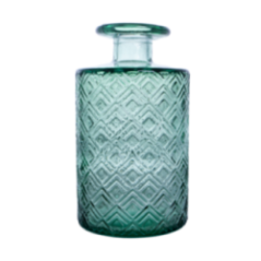 BOTELLA ROMBOS 16CM DB600 VERDEAGUA