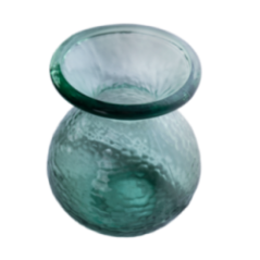 FLORERO PARADISE 19CM DB600 VERDE AGUA