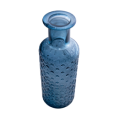 BOTELLA ROMBOS 28CM DB150 AZUL NEUTRO