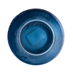 BOTELLA ROMBOS 28CM DB150 AZUL NEUTRO