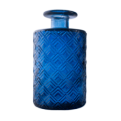 BOTELLA ROMBOS 16CM DB752 AZULMARINO