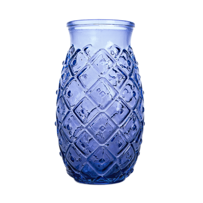VASO FORMA DE PIÑA 700ML DB511 LILA