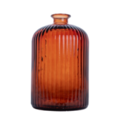 BOTELLA DAROCA 23CM DB738 TERRACOTA