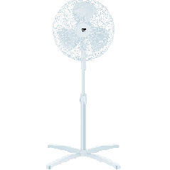VENTILADOR CON STAND 16" VT-1100N