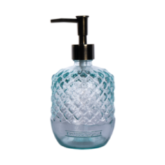 SET BAÑO DISP+VASO+JAB DIAMANTE TRANSP