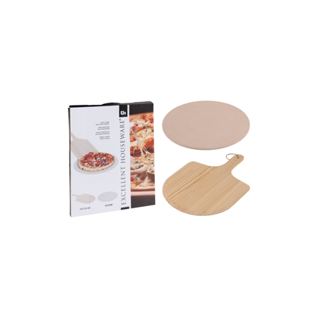 SET 2 PIEZAS PARA HORNEAR Y SERVIR PIZZA