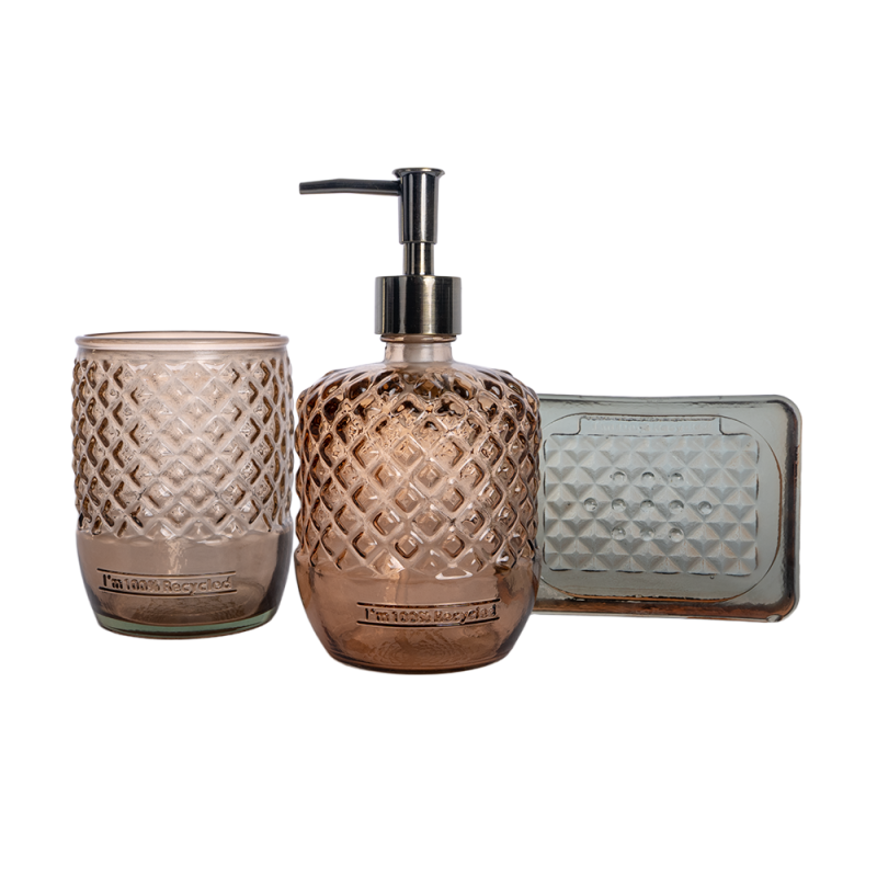 SET BAÑO DISP+VASO+JAB DIAM NUDEDB04