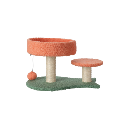 ARBOL DE GATO EN SOPORTE CON BORLA