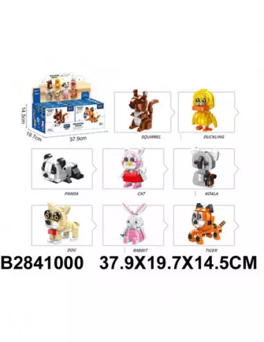 BLOQUES MINI ANIMALITO 2841000