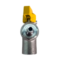 VALVULA GAS ANGULAR H LL1083A 1/2"X9MM