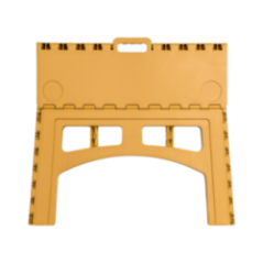 MESA PLASTICA PLEAGABLE CAQUI