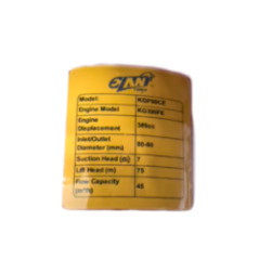 MOTOBOMBA ALTA PRESION 3" KGP80CE 13HP