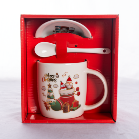 TAZA KIT REGALO NAVIDAD JOE25-073 H&L