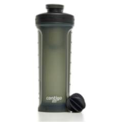 BOTELLA PROTEIN SHAKE&GO2 828ML NEGRO