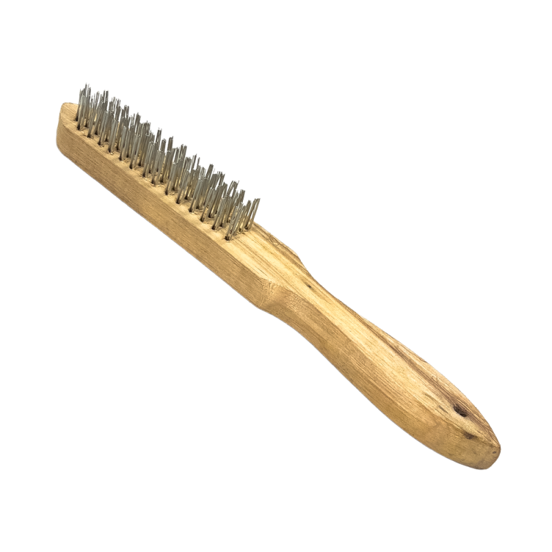 CEPILLO DE ACERO 4X14 FILAS MADERA