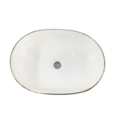 LAVABO CERAMICA ARTDECO 50X36X13CM