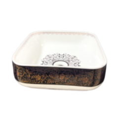 LAVABO CERAMICA ARTDECO 40X40X14CM