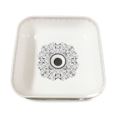 LAVABO CERAMICA ARTDECO 40X40X14CM