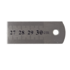 REGLA METALICA 30CM