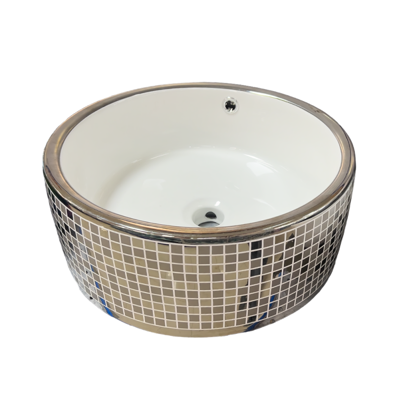LAVABO CERAMICA ARTDECO 42X42X17CM