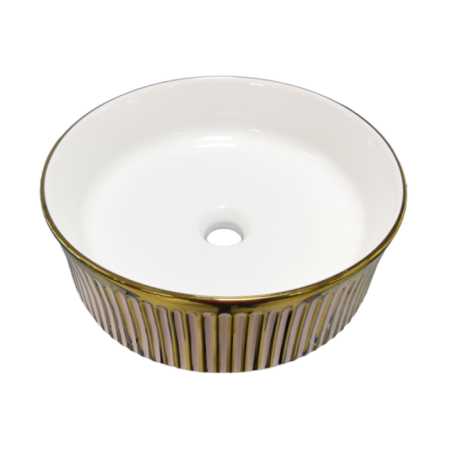 LAVABO CERAMICA ARTDECO 37X37X12CM