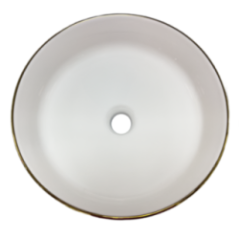 LAVABO CERAMICA ARTDECO 37X37X12CM