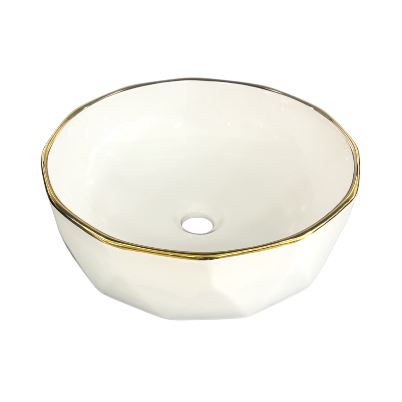 LAVABO CERAMICA ARTDECO 40X40X14CM