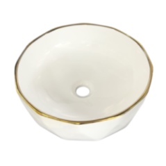 LAVABO CERAMICA ARTDECO 40X40X14CM