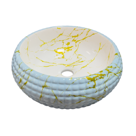 LAVABO CERAMICA ARTDECO 40X40X15CM