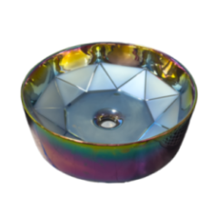 LAVABO CERAMICA ARTDECO 40X40X15CM