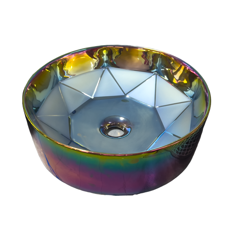 LAVABO CERAMICA ARTDECO 40X40X15CM