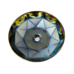 LAVABO CERAMICA ARTDECO 40X40X15CM