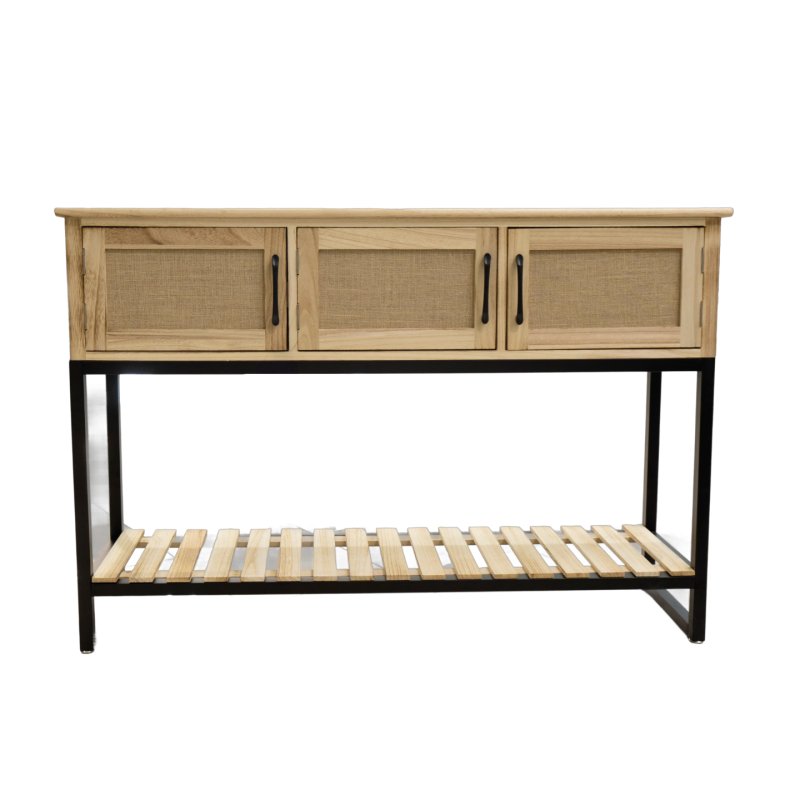 MUEBLE 3 GABETAS PAULOWNIA HJ-G937A-L