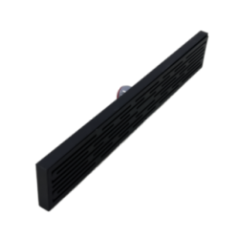 TRAMPILLA DESAGUE NEGRA INOX304 50CM