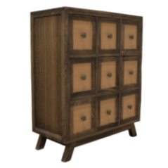 GABINETE 9 CAJONES YDF-G938-9 MADERA