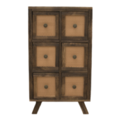 GABINETE 6 CAJONES YDF-G938-S6 MADERA