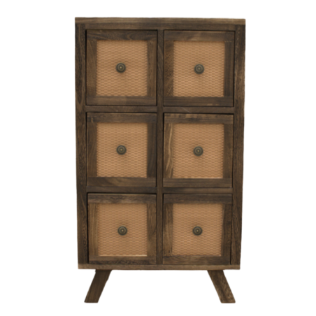 GABINETE 6 CAJONES YDF-G938-S6 MADERA
