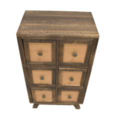 GABINETE 6 CAJONES YDF-G938-S6 MADERA