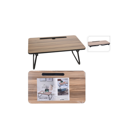MESA PLEGABLE PORTATIL MDF 53CM