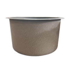 POZO COCINA REDONDO MATE INOX304 32X32CM