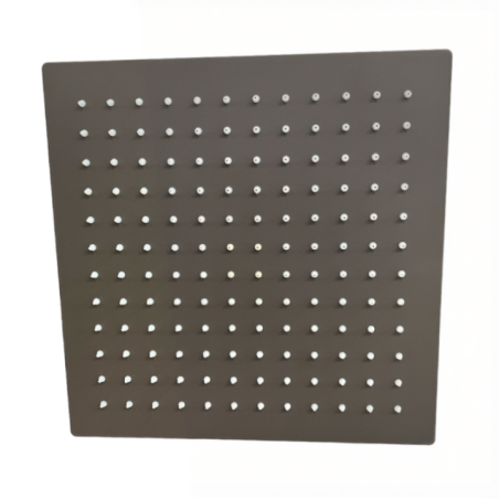 REGADERA DUCHA INOX CUADRADA GRIS 30X30C