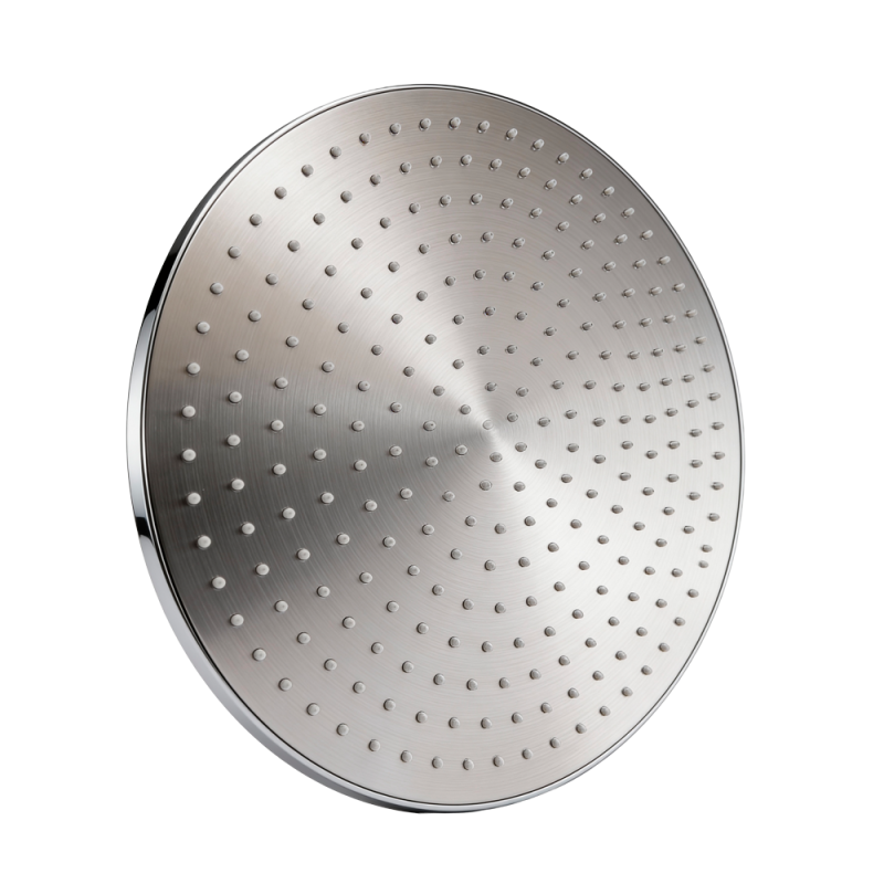 REGADERA DUCHA INOX REDONDA 0.9X40CM