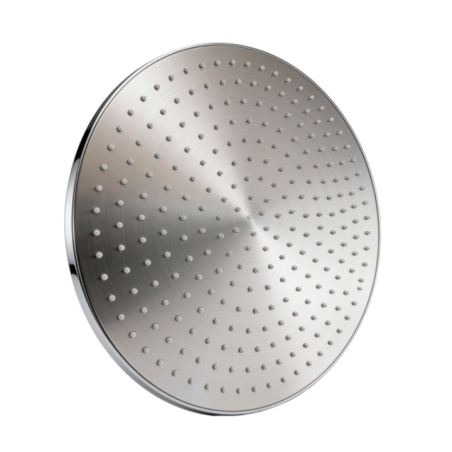 REGADERA DUCHA INOX REDONDA 0.9X40CM