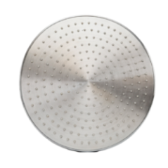 REGADERA DUCHA INOX REDONDA 0.9X40CM