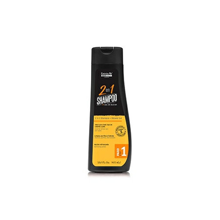 2 EN 1 SHAMPOO+GEL DE DUCHA HOMBRE 400ML